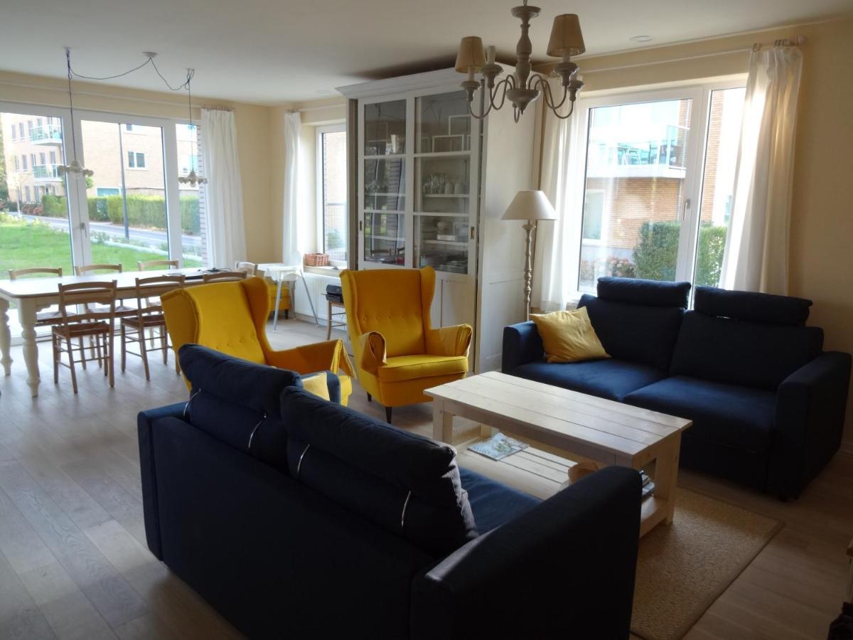 Bootsman Gelijkvloers Appartement Met Tuin En Autostaanplaats Oostende Eksteriør bilde